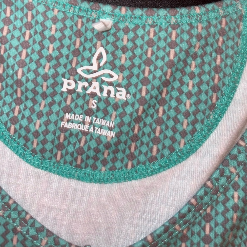 Prana Amelie Athletic Teal Midi Dress Size Small - Picture 3 of 6